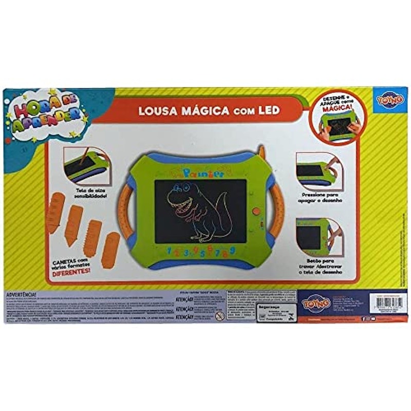 Lousa Mágica com Led Hora de Aprender 4