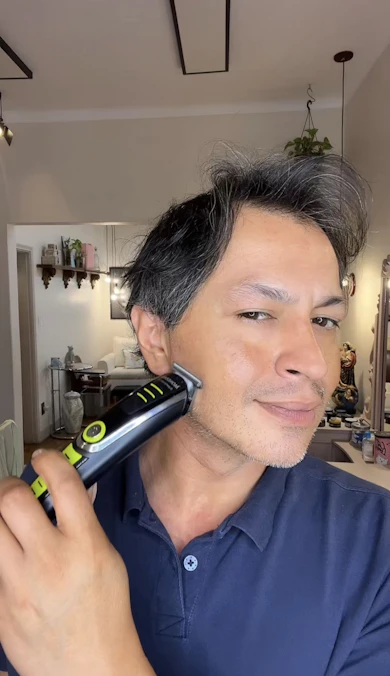 Aparador de Barba e Pelos Simples e Funcional