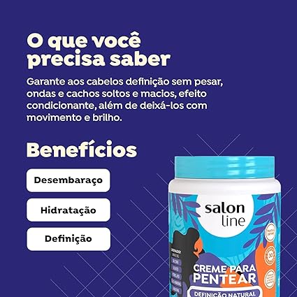 Creme para Pentear Definição Natural 2