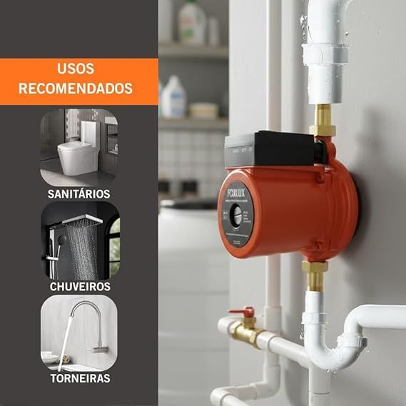 Bomba d'Água Pressurizadora 360 W 4