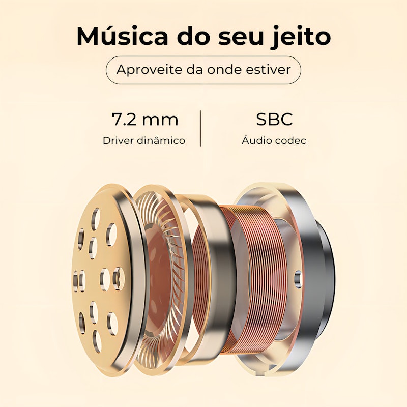 Fone de Ouvido T13 QCY 5