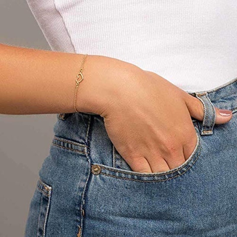 Pulseira Rommanel Amor Folheada a Ouro 2