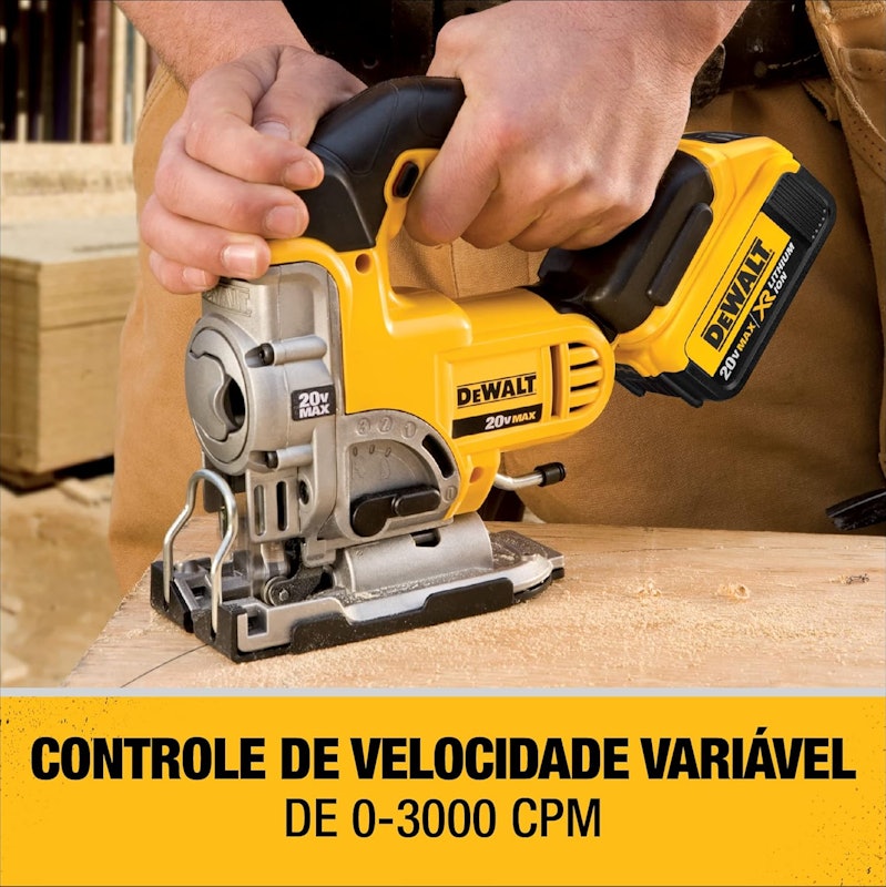 Serra Tico-Tico sem Fio de 20 V MAX (sem Bateria e sem Carregador) 3