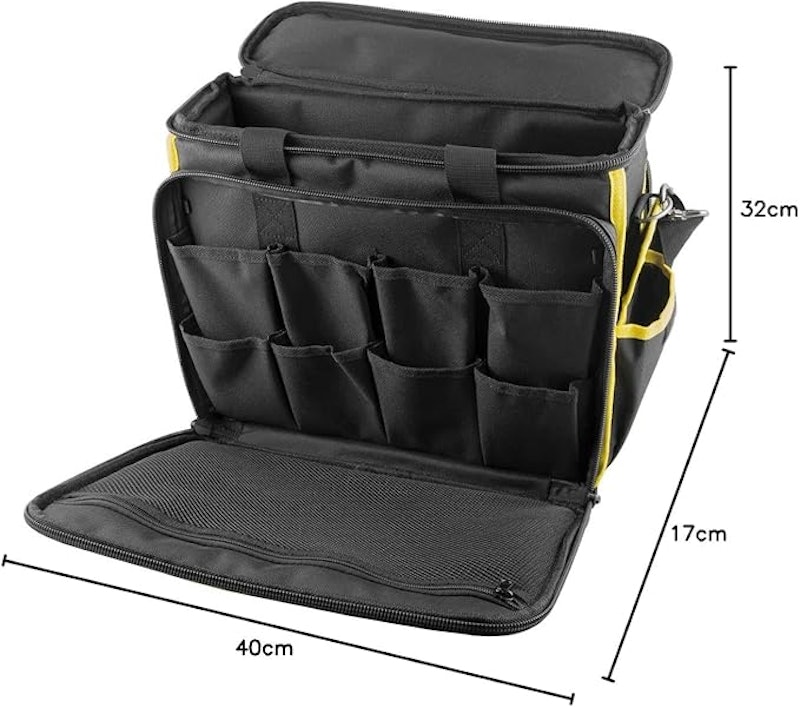 Maleta em Lona com 30 Bolsos 4