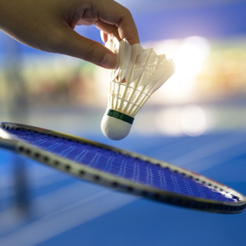 Kit 2 Raquetes Badminton + 2 Petecas 4