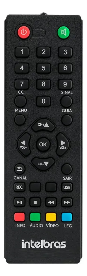 Conversor Digital de TV CD 905 com Gravador Intelbras 3