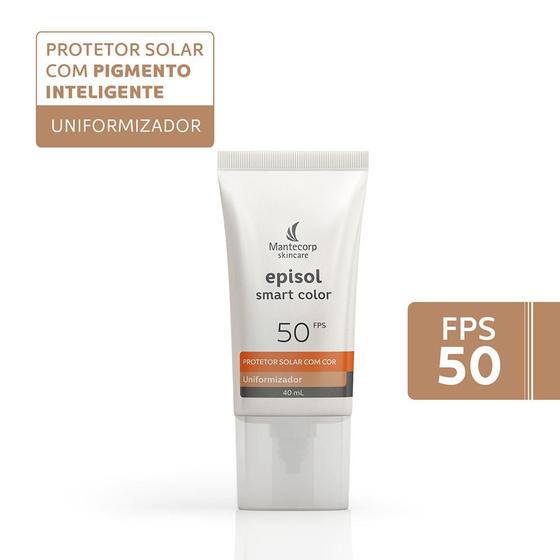 Protetor Solar Facial Episol Smart Color FPS 50 3