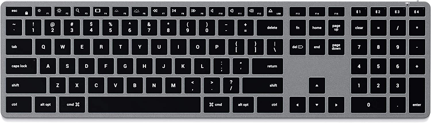 Teclado Slim X3 Iluminado Bluetooth 1