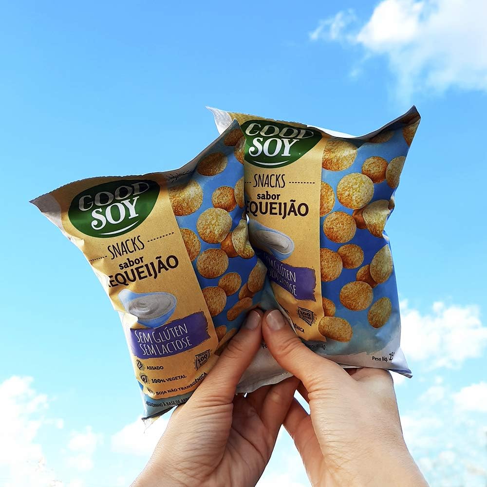 GoodSoy Snacks Salgadinho de Requeijão 2