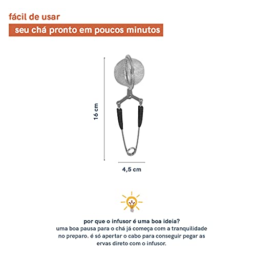 Infusor de Chá Inox 5