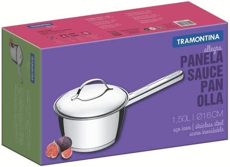 Panela Tramontina Allegra em Aço Inox 5