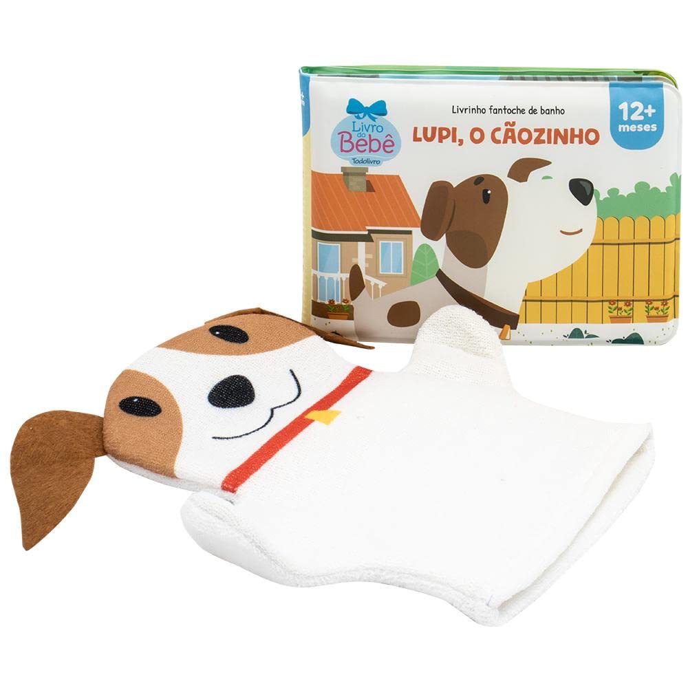 Livrinho Fantoche de Banho: Lupi, o Cãozinho 2