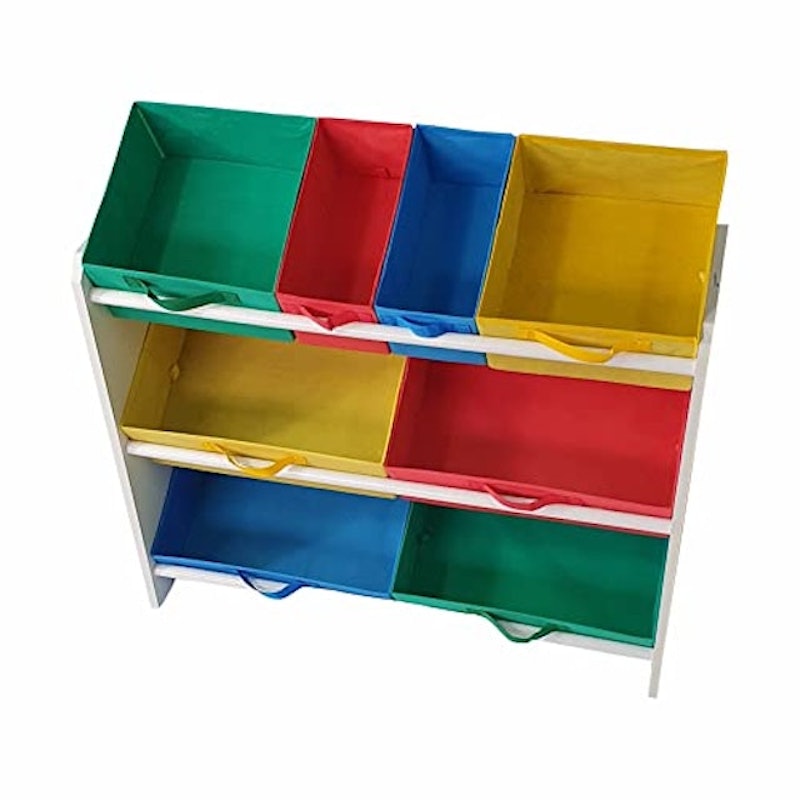 Organizador de Brinquedos Infantil - Grande Colorido 3