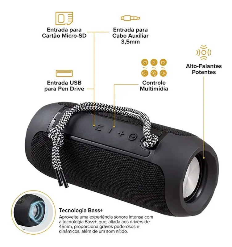 Caixa de Som Essential Sound Go 4