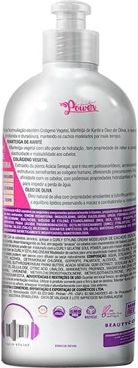 Creme para Pentear Modelador de Cachos Soul Power Definição 2