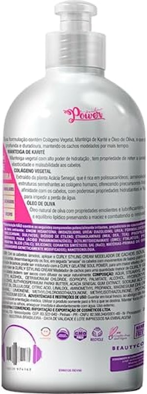 Creme para Pentear Modelador de Cachos Soul Power Definição 2