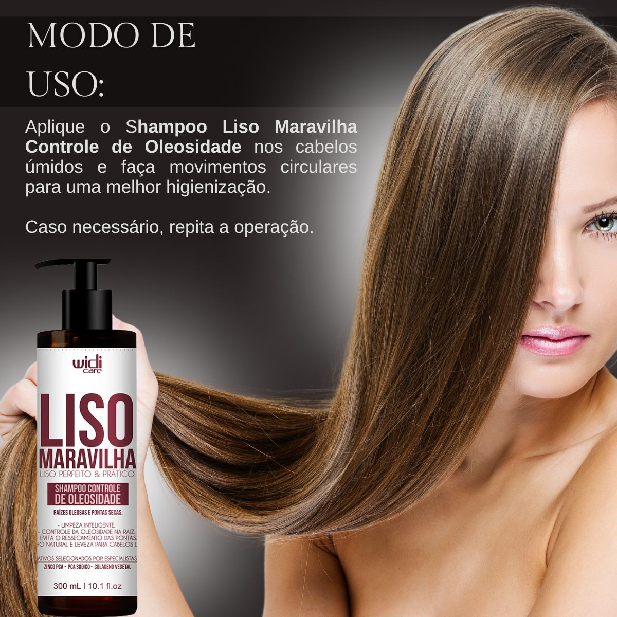Shampoo Controle de Oleosidade Liso Maravilha 2