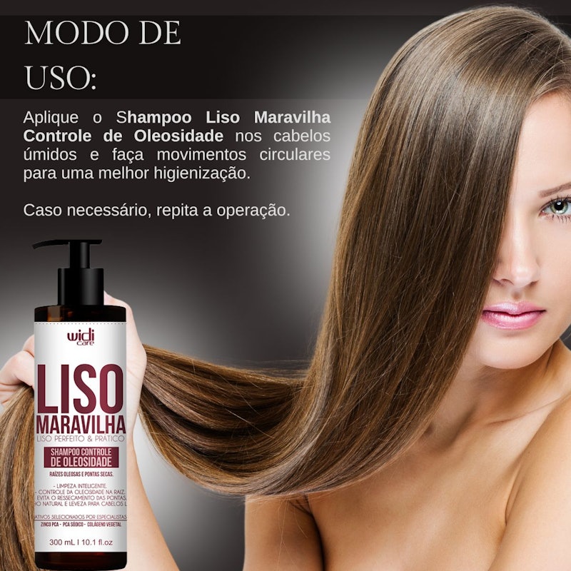 Shampoo Controle de Oleosidade Liso Maravilha 2