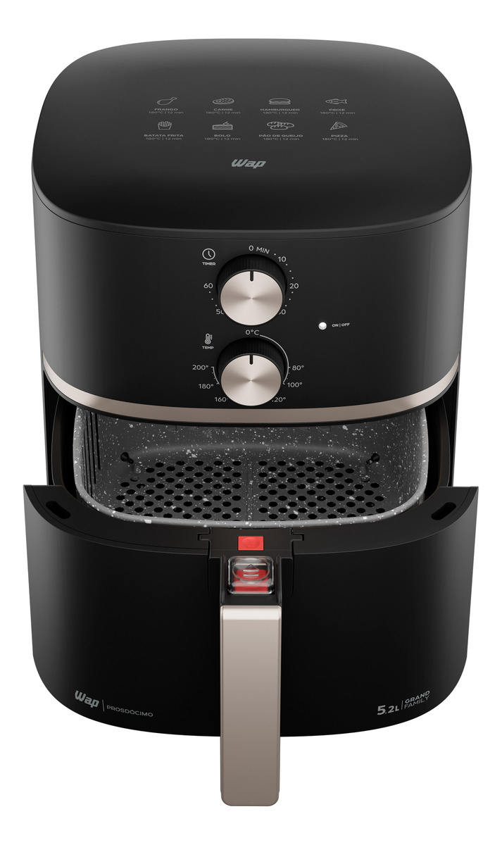 Fritadeira Elétrica Air Fryer Grand Family 5,2 L 3