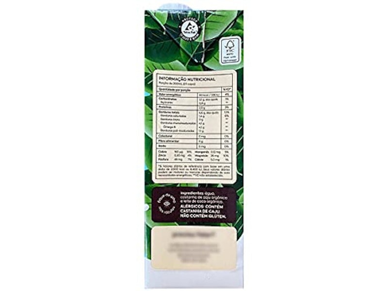 Leite de Coco Vegetal Caju e Coco 3