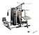 WCT FITNESS Multi Estação Pro Deluxe 184 kg Anilhas Academia Completa WCT Fitness 1