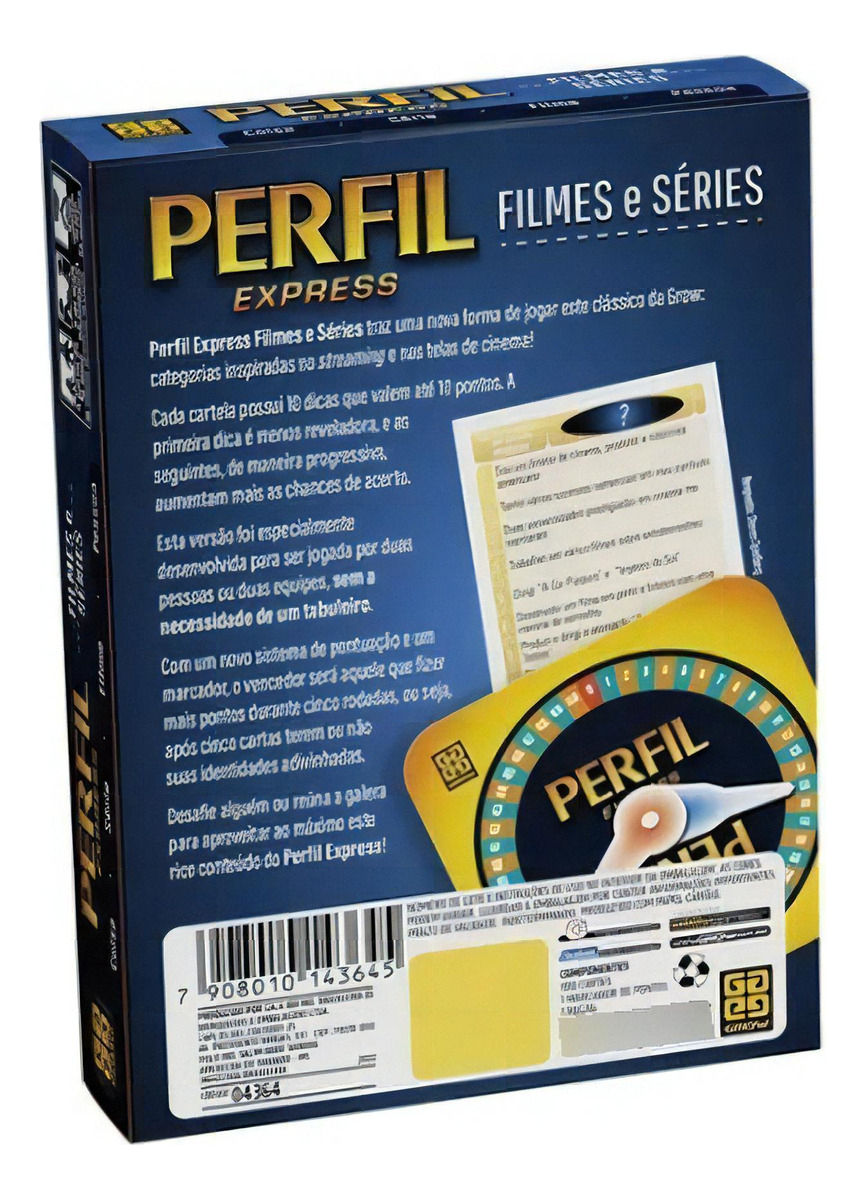 Jogo Perfil Express - Filmes e Séries 2