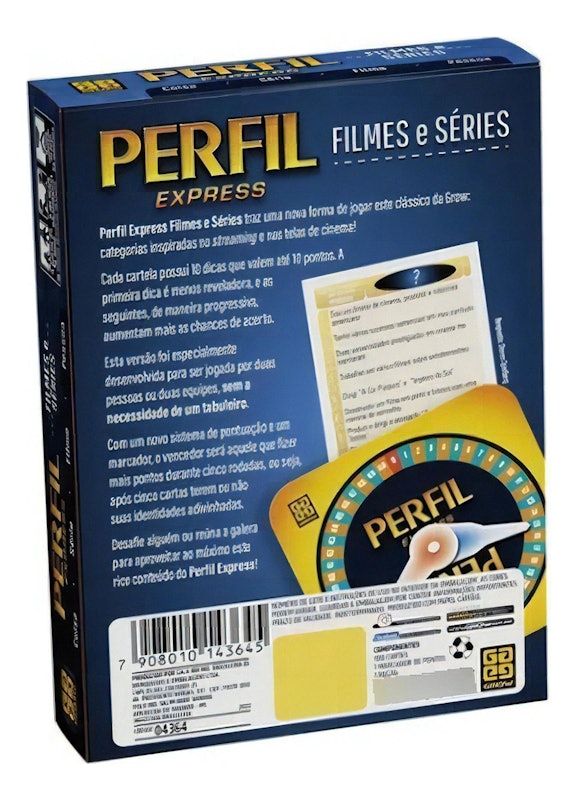 Jogo Perfil Express - Filmes e Séries 2