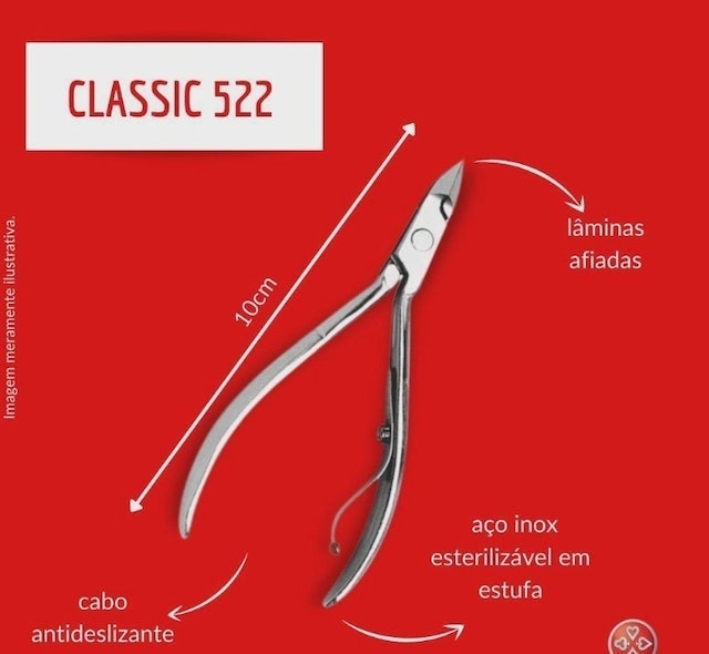 Alicate de Cutícula Classic 3
