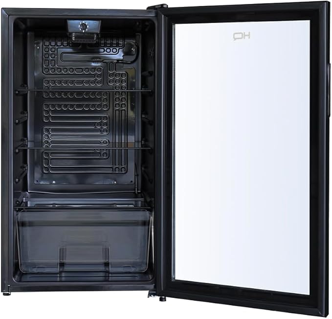 Frigobar Expositor Vertical HQ Vidro Duplo 95 L Defrost 3
