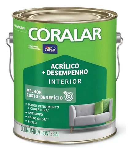 Top 10 Melhores Tintas Coral  (Coralar, Coral Decora e mais) 4