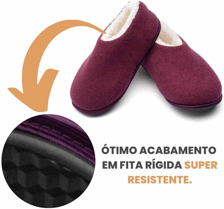 Pantufa Sapatilha Peluciada 4