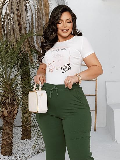 Calça Gestante com Bolsos Elástico Adaptável  4