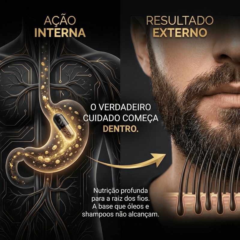 Multivitamínico para Barba Homem de Poder 5