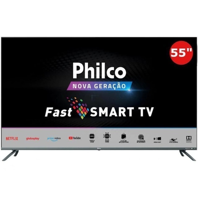 Smart TV 55” 4K LED Philco Foto 1