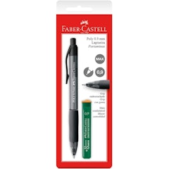 Lapiseira Faber-Castell Poly 0.9 mm Preto Ctl