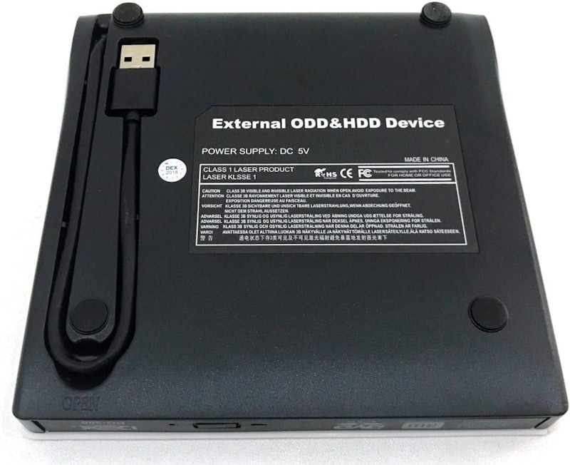 Gravador e Leitor de DVD USB 3.0 5 V Externo Dex 3