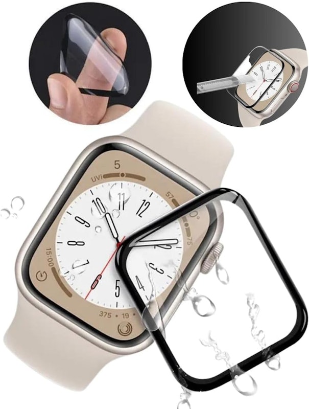 Película 9D Cerâmica Compatível com Apple Watch Series (45 mm) 5