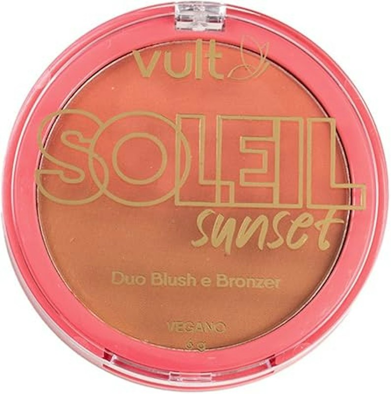 Pó Compacto Duo Blush e Bronzer Soleil Sunset 1