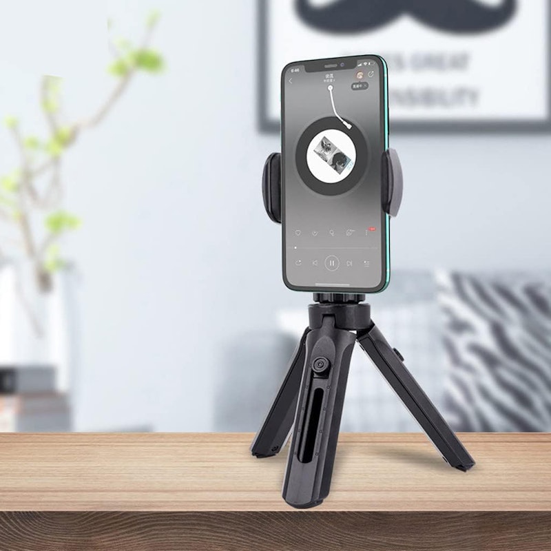 Mini Tripé Suporte para Celular Smartphone Universal de Mesa Articulado Danet 5