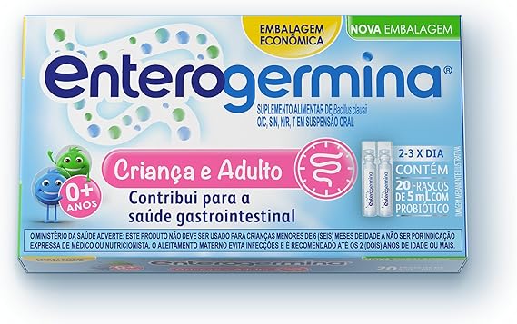 Enterogermina Probiótico 20 Frascos de 5 ml 1