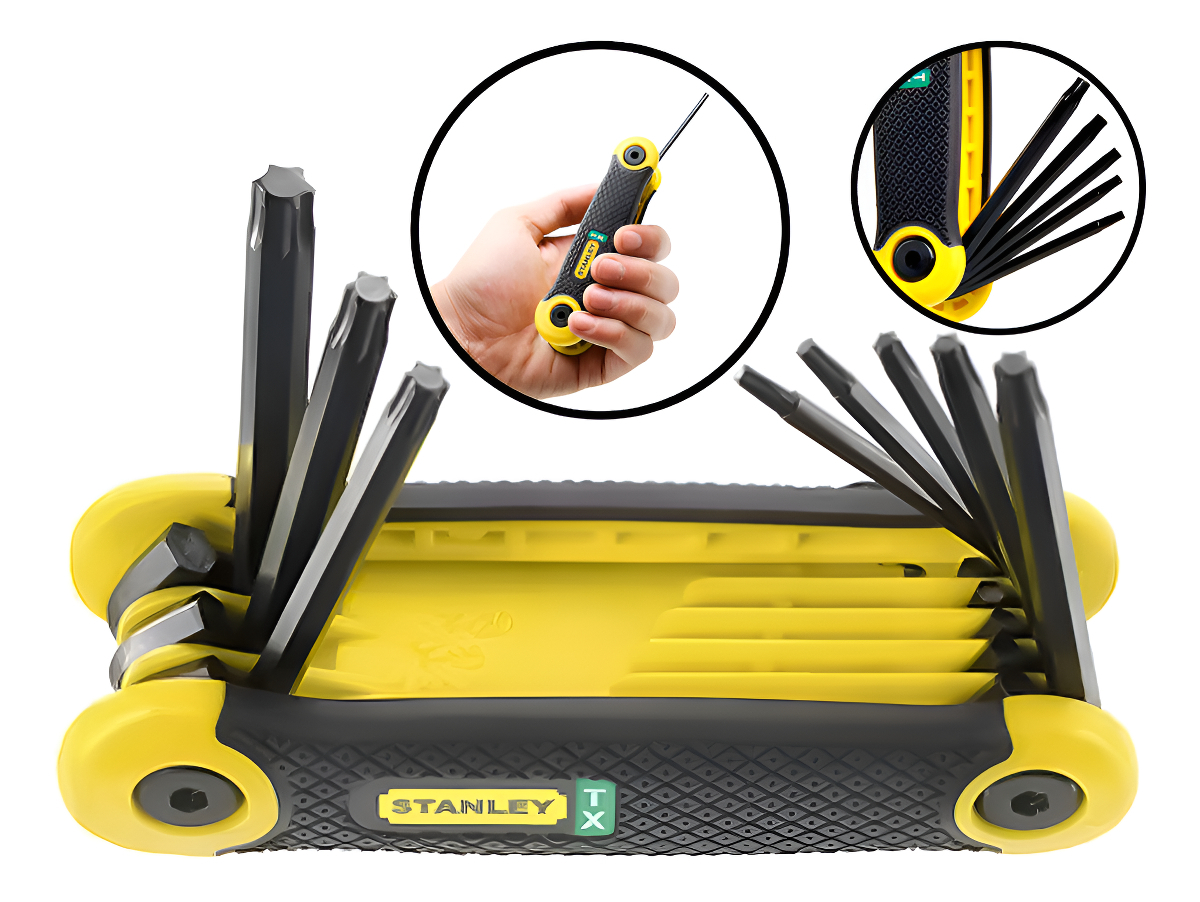 Jogo de Chaves Hexagonais Torx - Tipo Canivete 3