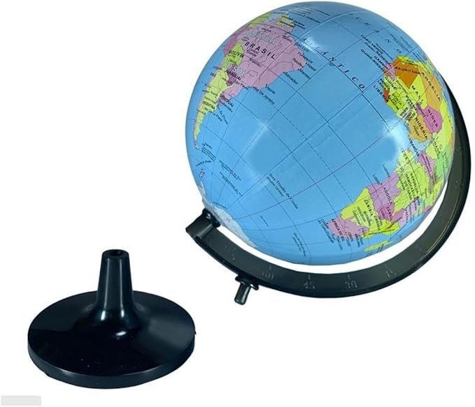 Globo Terrestre Giratório de Mesa Kaz 4
