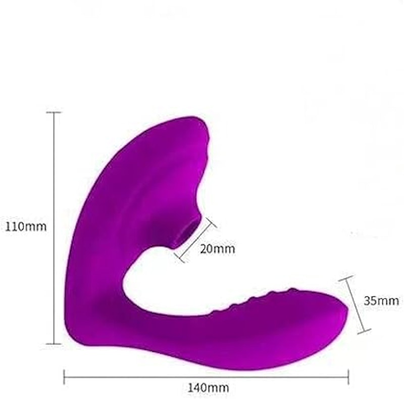 Vibrador e Sucção com 10 Velocidades Para Mulheres Sugador Clitóris 4