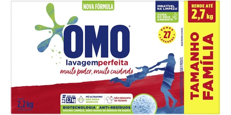 Sabão em Pó Omo Lavagem Perfeita 1