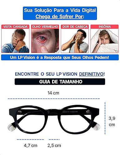 Óculos Bloqueador Anti Luz Azul Tuti   2