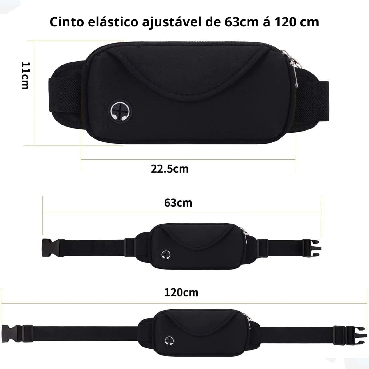 Pochete Porta-Celular Neoprene Slim Estliny 4