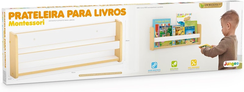 Prateleira para Livros Montessori 5