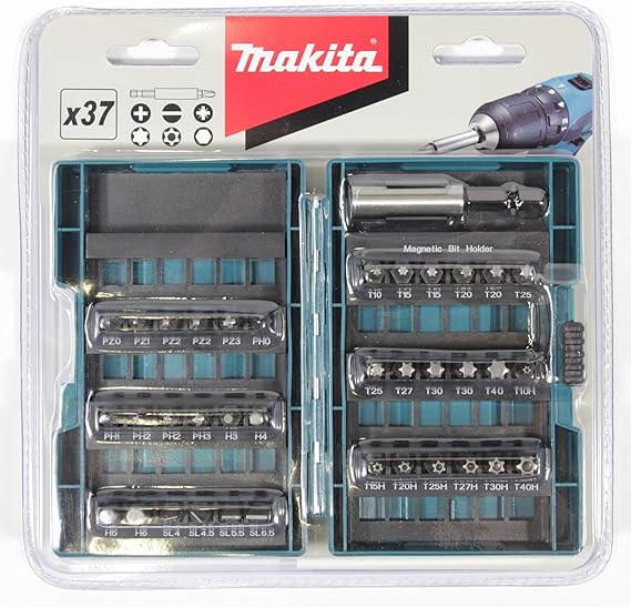 Estojo de Bits com 37 Peças Makita 4