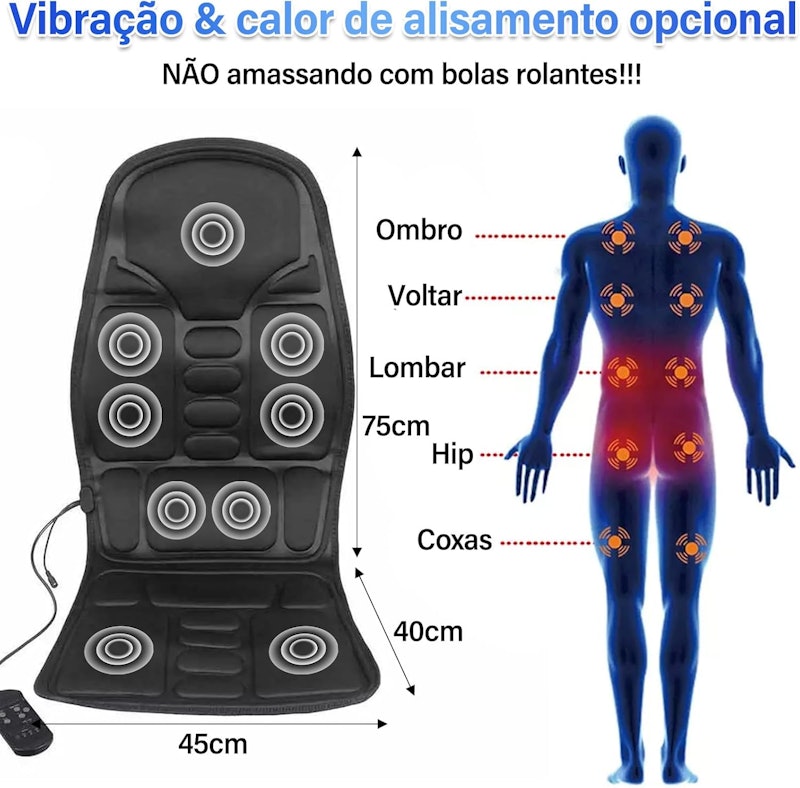 Esteira Massageadora 8 Motores 2