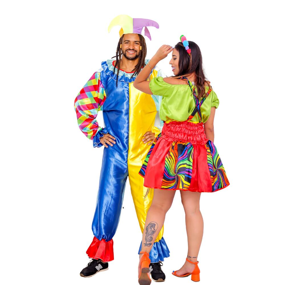Fantasia de Casal Palhacinhos 2